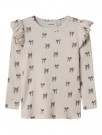 Gavo slim top, silver peony, Lil Atelier thumbnail