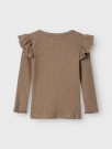 Sophia slim top, shitake, Lil Atelier thumbnail