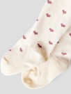 Reba strømpebukse baby, turtledove/whitered rose, Lil Atelier thumbnail