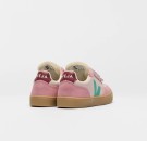 Veja v-90 leather junior, petale mary tag natural thumbnail