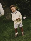 Joey loose shorts, bleached sand, Lil Atelier thumbnail