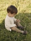 Noel slim leggings wool baby, tigers eye, Lil Atelier thumbnail
