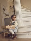 Nelly cord spencer dress, mirage gray, Lil Atelier  thumbnail