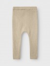 Nalio knit wool pant, safari/melange, Lil Atelier thumbnail