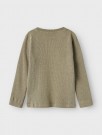 Barbar slim top, moss gray, Lil Atelier thumbnail