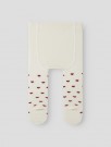Reba strømpebukse baby, turtledove/hearts, Lil Atelier thumbnail