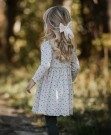 Kelly dress, sandshell aop, Fliink thumbnail