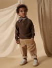 Somba loose cord pant, Irish cream, Lil Atelier thumbnail