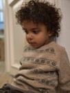 Galto rob knit, Oxford tan/mulled basil, Lil Atelier thumbnail