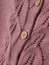 Dora 3/4 short loose knit cardigan, nostaliga rose, Lil Atelier thumbnail