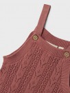 Kajsa knit overall, withered rose, Lil Atelier thumbnail