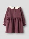 Rebel dress solid, catawba grape, Lil Atelier thumbnail