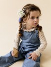 Tula denim overall, medium blue denim, Lil Atelier thumbnail