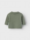 Theo loose knit cardigan baby, agave green, Lil Atelier thumbnail