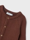 Galto knit cardigan, cambridge brown, Lil Atelier thumbnail