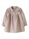 Rebba loose dress, bark/lilac ash, Lil Atelier thumbnail