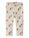Nilo wo/mo slim leggings baby, turtledove/teddy, Lil Atelier  thumbnail