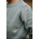 Mahdi knit pullover, slate, Fliink thumbnail