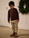 Somba san loose cord pant, white pepper, Lil Atelier thumbnail