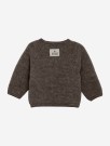 Jacket wool fleece buttons, brown melange, Lil Atelier thumbnail