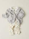 Gavo slim leggings baby, turtledove/teddy, Lil Atelier  thumbnail