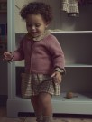 Ramla short knit cardigan baby, nostalgia rose, Lil Atelier thumbnail