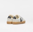 Veja V-90 LEATHER kid, white black NATURAL thumbnail