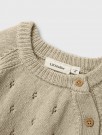 Nalio wool wrap knit, safari melange, Lil Atelier thumbnail
