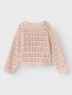 Hilla loose shirt knit, shell, Lil Atelier thumbnail