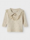 Nakita loose knit baby, turtledove, Lil Atelier thumbnail