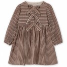 Elmo bow dress, pine bark/stripe, Fliink  thumbnail