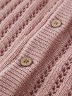 Fabiola knit cardigan baby, misty rose, Lil Atelier thumbnail