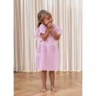 Ciao stripe dress, cloud dancer/pink stripe, Fliink thumbnail