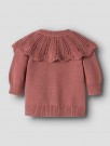 Noda knit cardigan baby, whitered rose, Lil Atelier thumbnail