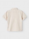 Tarou loose shirt, bleached sand, Lil Atelier thumbnail