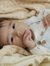Frejo knit overall, ancient water, Lil Atelier thumbnail