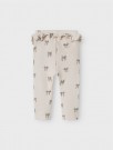Gavo slim leggings baby, silver peony/bow, Lil Atelier thumbnail