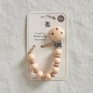Pacifier clip, cookies and cream, Jack o Juno thumbnail