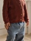 Kajsa knit cardigan, maple syrup, Lil Atelier thumbnail