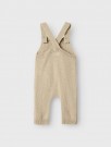 Nalio wool knit overall, safari melange, Lil Atelier thumbnail
