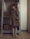 Rosita dress, sepia tint, Lil Atelier thumbnail