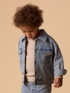 Deva loose denim jacket, medium blue, Lil Atelier thumbnail