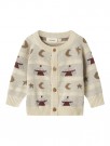 Lamai knit cardigan baby, turtledove, Lil Atelier thumbnail