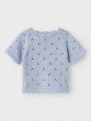 Jola ss knit baby, zen blue, Lil Atelier thumbnail