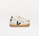 Veja V-90 LEATHER junior, white black NATURAL thumbnail
