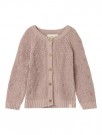 Emlen emb knit cardigan, shadow gray, Lil Atelier thumbnail