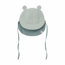 Summerhat ears muslin, lily pad, Huttelihut thumbnail