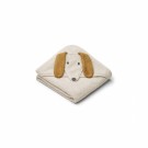 Albert hooded towel, dog, sandy, Liewood thumbnail