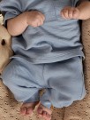 Harun loose sweat pant baby, dusty blue, Lil Atelier thumbnail