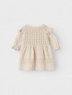 Fauci knit dress baby, sandshell, Lil Atelier thumbnail